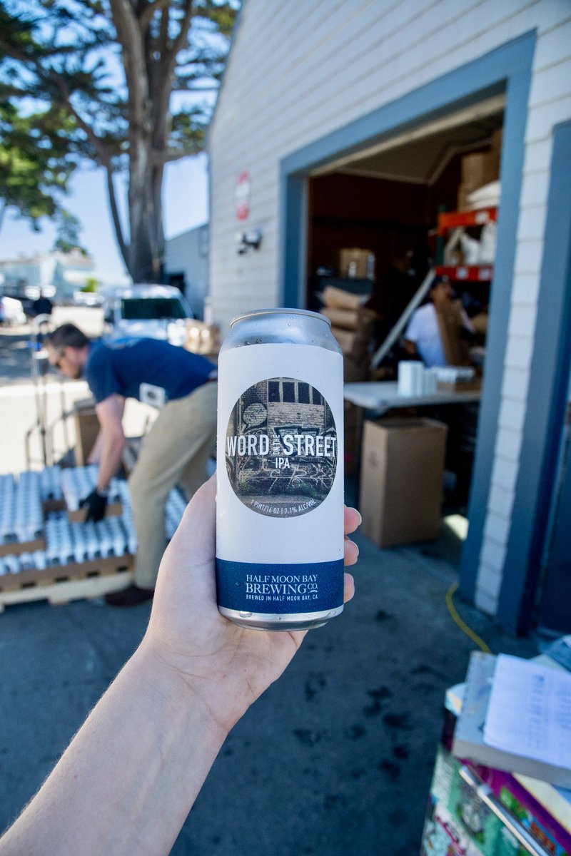 hmbbrewingco's tweet image. We #canned an OG today 🤙 Word on the Street is our oldest specialty #beer, the first non-classic #ale we ever bottled. Word on the Street is a north east style hazy #IPA with premium malt, super #hoppy goodness, and a juicy, fruity finish. #Hops: Citra, Simcoe, Ekuanot Denali.