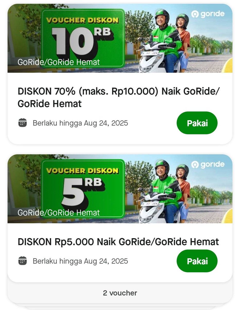 wts voucher goride gofood gocar gomart nihimeee tweet media