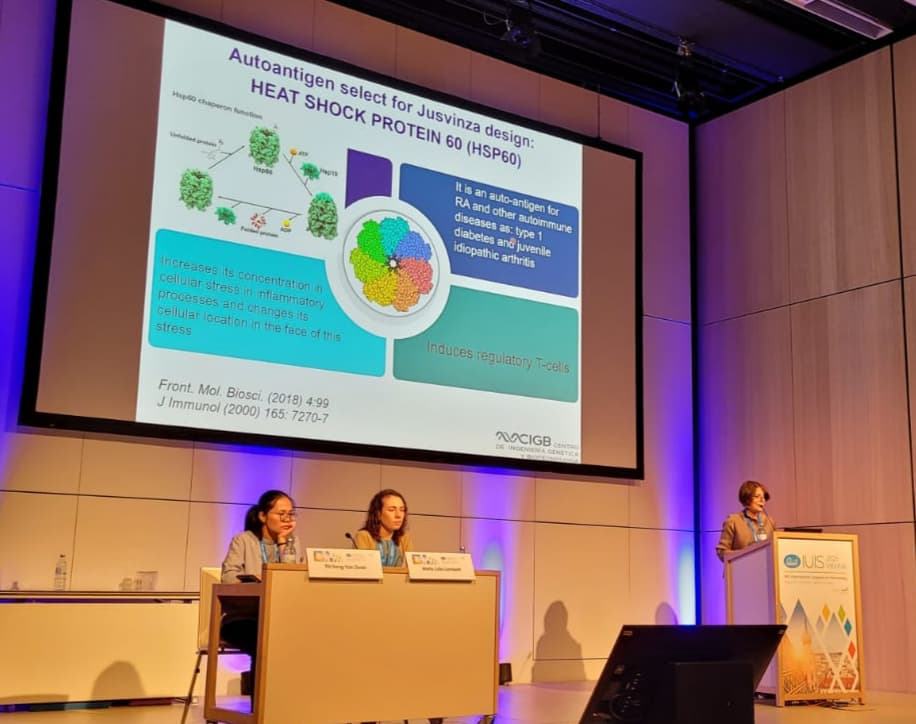 "Targeting Immune Tolerance in Autoimmune Diseases: An Altered Peptide Ligand-Based Approach for Rheumatoid Arthritis" fue la conferencia presentada por la Dra. C. María del Carmen Domínguez, del <a href="/CIGBCuba/">CIGBCuba</a> en el 19.º Congreso Internacional de #Inmunología.
👇🧵