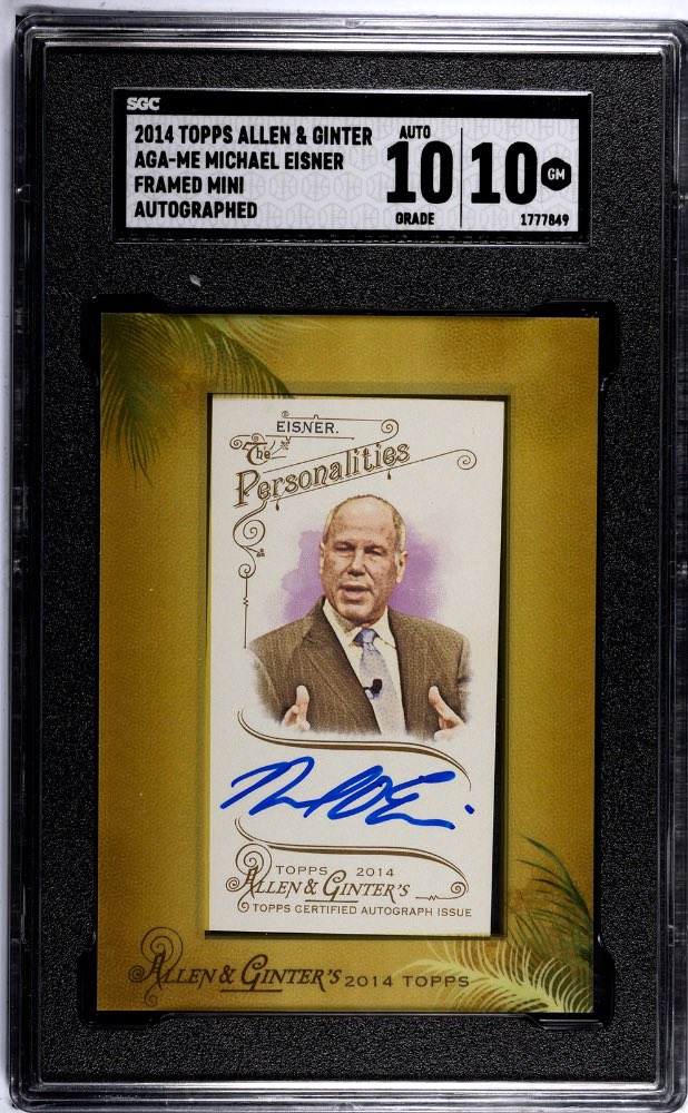S Saito (@shawnsaito) on Twitter photo <a href="/TGNCards/">Tyler π</a> Disney Legend Michael Eisner SGC 10/10 POP 1 π₯π₯π₯π₯π₯π₯
$399 OBO shipped priority <a href="/TGNCards/">Tyler π</a> Disney Legend Michael Eisner SGC 10/10 POP 1 π₯π₯π₯π₯π₯π₯
$399 OBO shipped priority