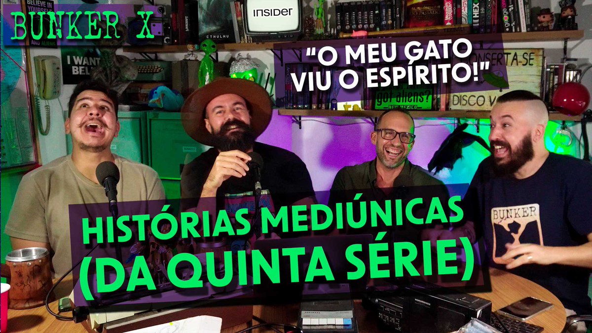 Quatro ex-Nerdcasters entram em um bar: youtu.be/vPUMzqZX3BY