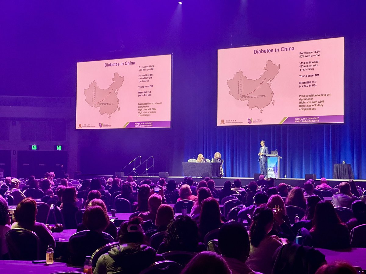 Type1Screen is attending the #ADC2025 currently engaged by the plenary talk from Prof Ronald Ma from The Chinese University of Hong Kong. #Diabetes in Asia is on the rise. What are the determinants and risks?