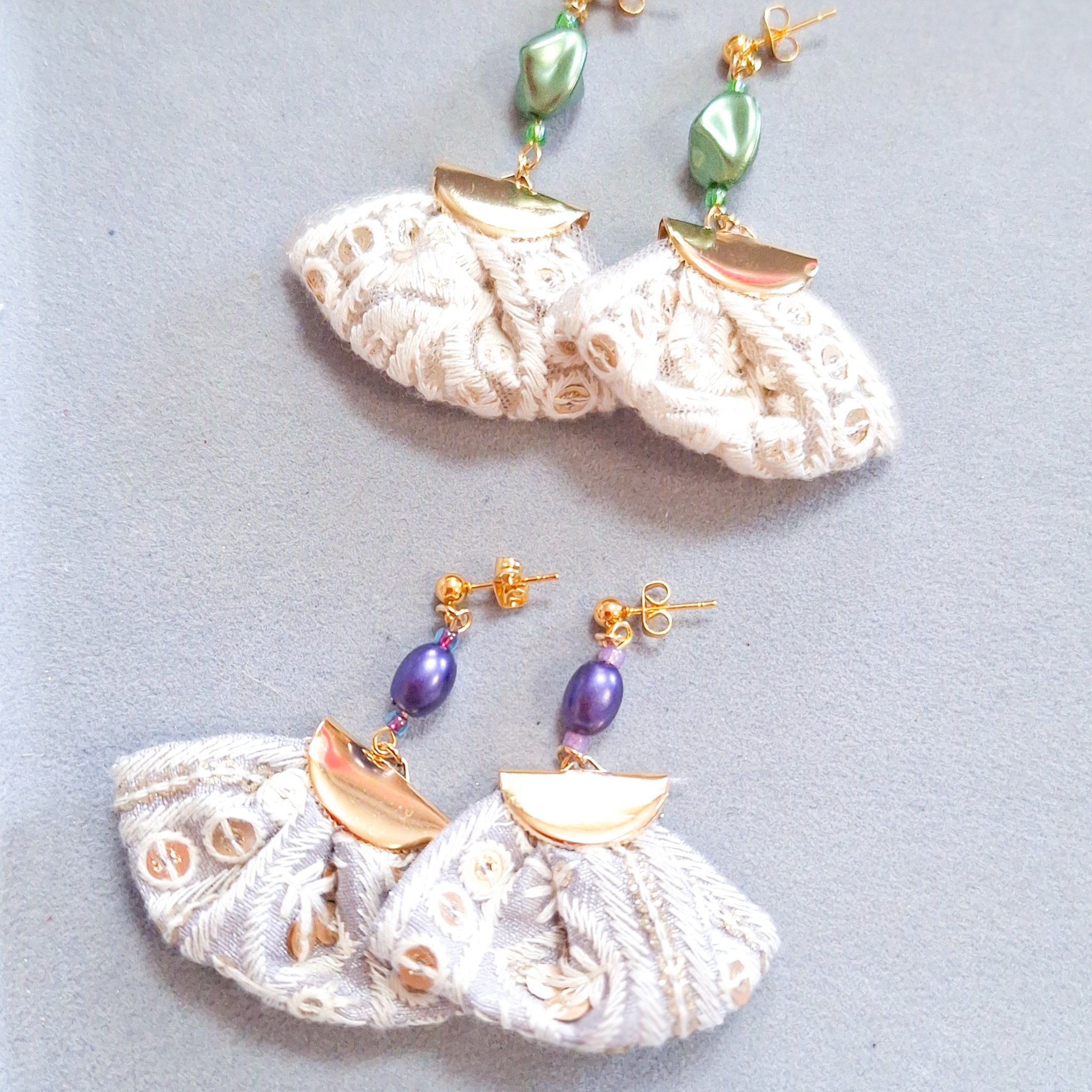 インド刺繍リボンアクセサリー - Search / X