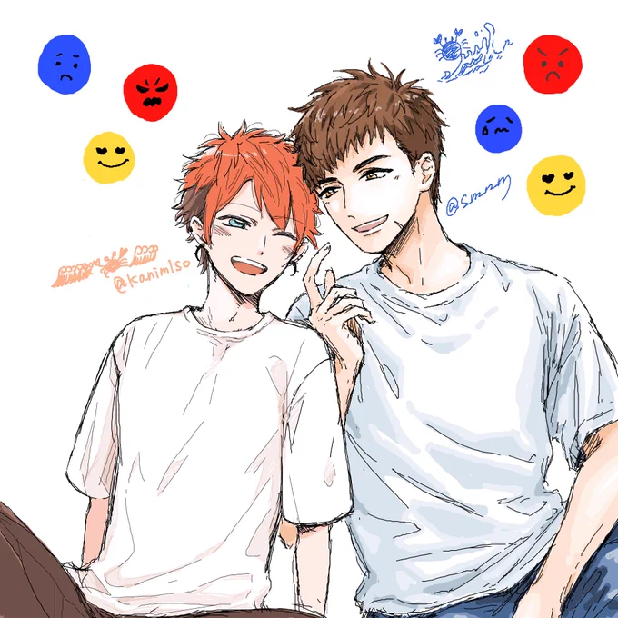 ナミ先生()と絵チャした