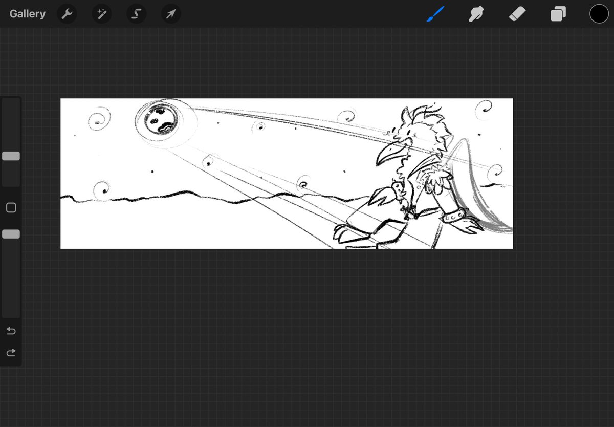 Havent posted in forever 

Heres a wip of a banner im making &lt;33