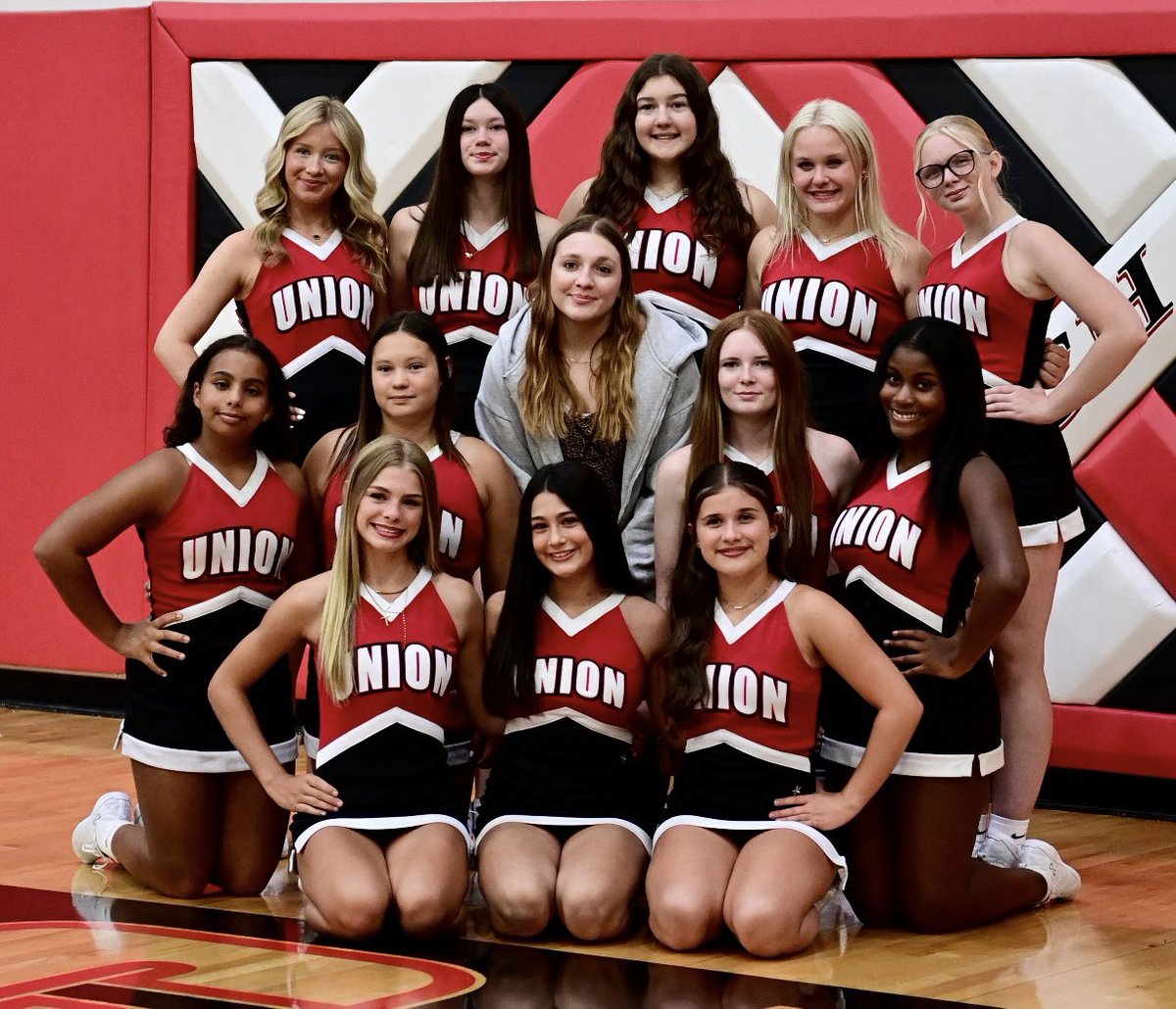 Here is your 2025 UHS Cheer Squad. Pictures courtesy of the Missourian
