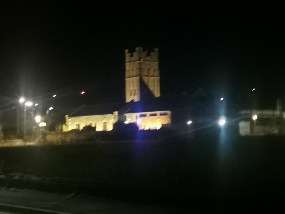 Everything looks better at night lit up #Llanelli