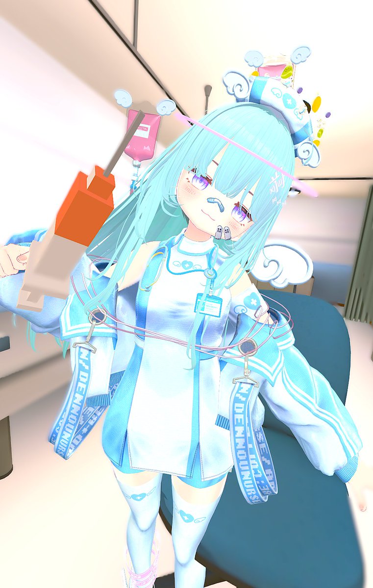 おはよーーっ！！すいよーびだよー！✨
ナースさん衣装着てみましたっ！
きょうもいちにちがんばろーねーー！！