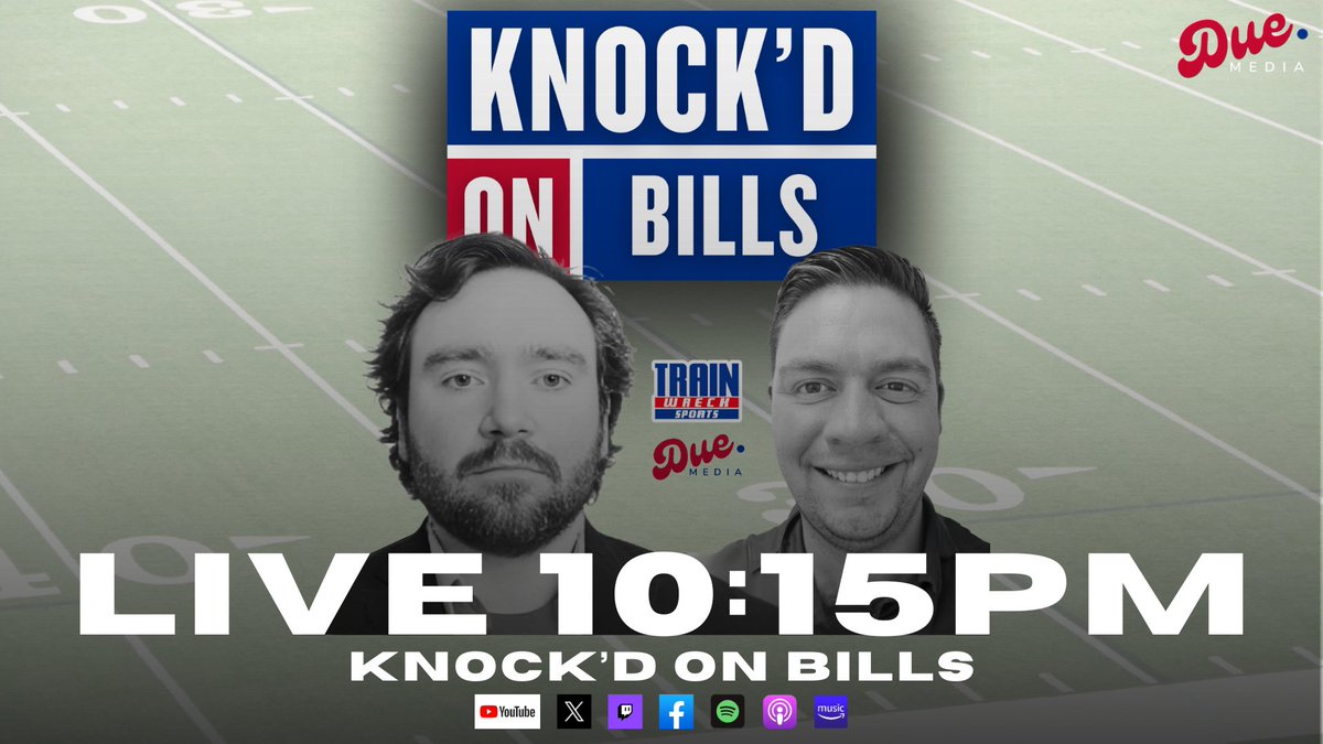 Join <a href="/MattDiegert/">Matt Diegert</a>, <a href="/studentbodyrght/">Student Body Right</a> and <a href="/Mike_Bundt/">Mike Bundt</a> tonight as they give you their immediate reaction right after #HardKnocks | Only on <a href="/DueChampions/">Due Champions</a> | Follow us on YouTube Facebook Twitter Twitch Kick and your favorite audio source Live 10:15 ET 

Link | youtube.com/live/yM6VYmryF…