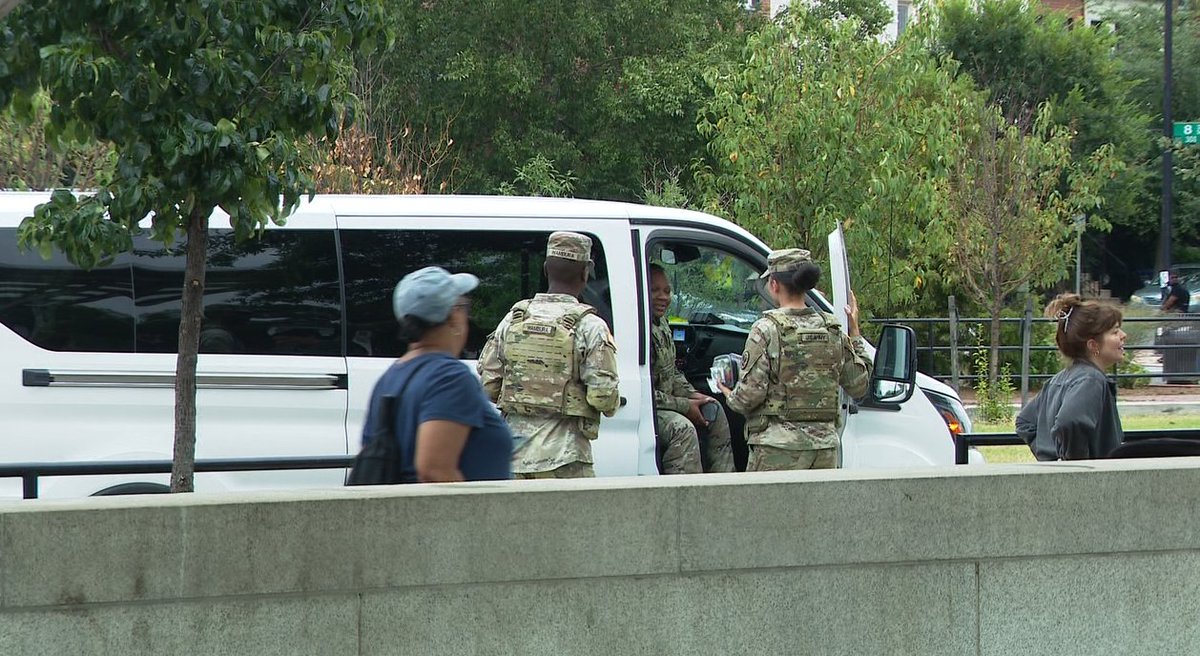 A Joint Task Force DC spokesman confirmed National Guard troops will be at the following Metro stations:

Foggy Bottom
Smithsonian
Eastern Market
Stadium Armory
Waterfront
McPherson Sq
L'enfant Plaza
Gallery Place
Metro Center
NoMa

More details on <a href="/7NewsDC/">7News DC</a> at 11.