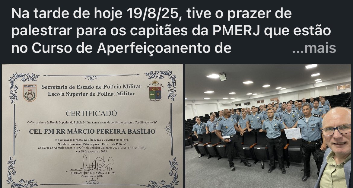 Prof. Marcio Basilio, PhD (@marciopbasilio1) on Twitter photo 