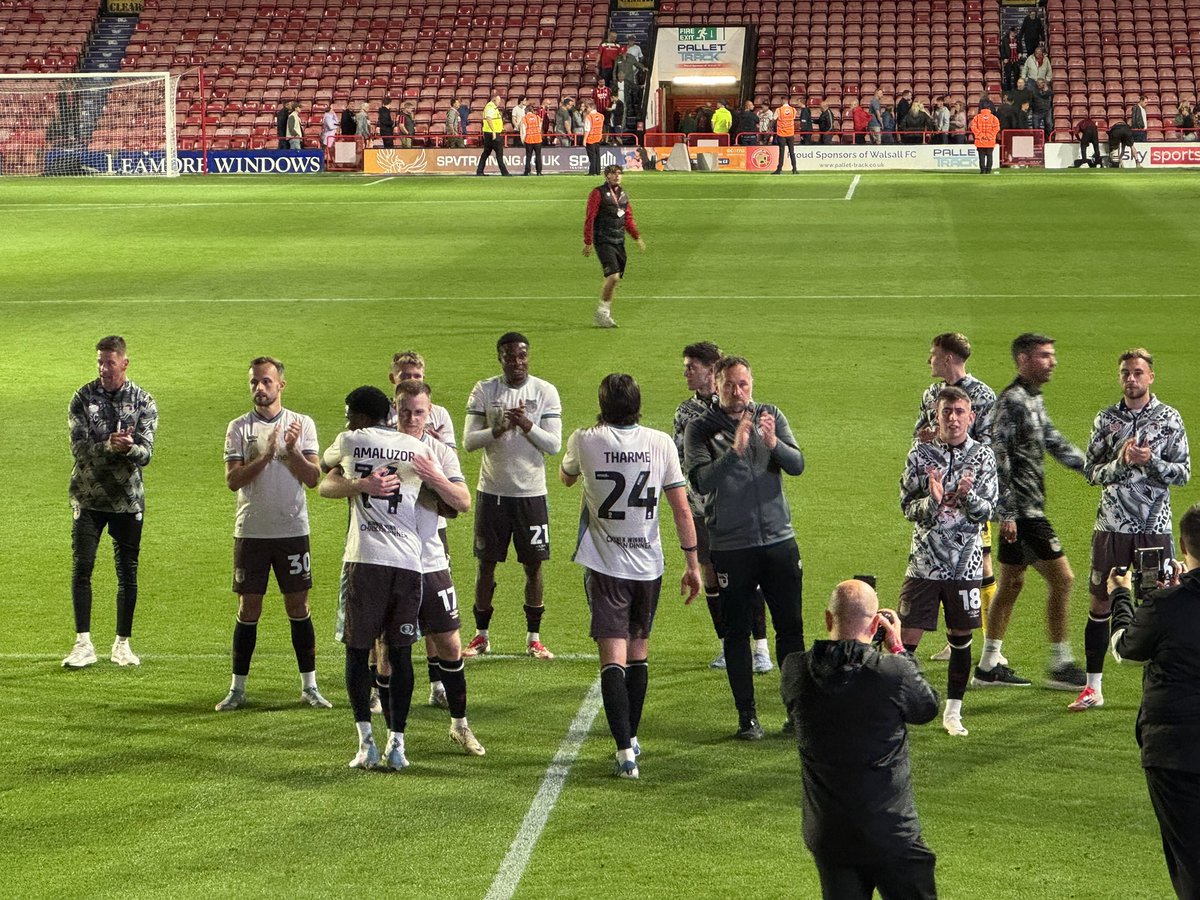 Wordenmike's tweet photo. The impressive start to the season continues. Town showing real determination to take the points at Walsall. #gtfc https://t.co/k9kf6bmaAn