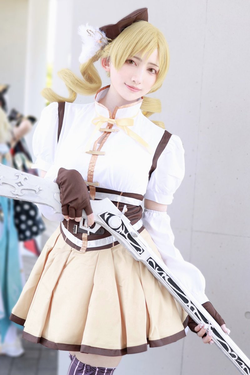 魔法少女まどか⭐︎マギカ　巴マミ　コスプレ Amazon.co.jp: [SANSHU] 魔法少女まどか☆マギカ 巴 マミ