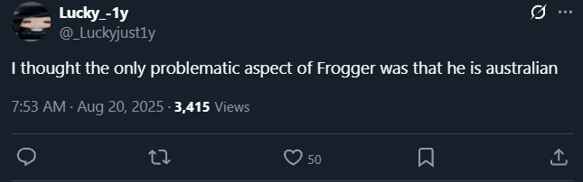 FroggerOW tweet picture