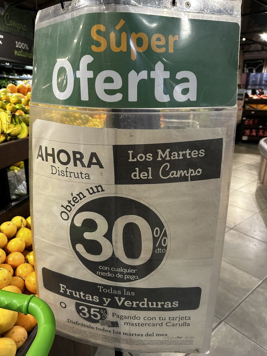 cabrerasantos's tweet photo. @PlaceresCarulla promocionan descuentos que no aplican . La respuesta de servicio al cliente es que el aviso podía confundir a los usuarios pero que lo sentían mucho 🤯 https://t.co/K5btWkYyio