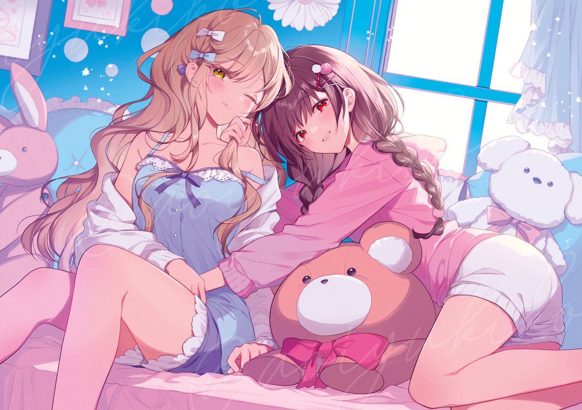 🐰🐻🐶 #ふたりべや