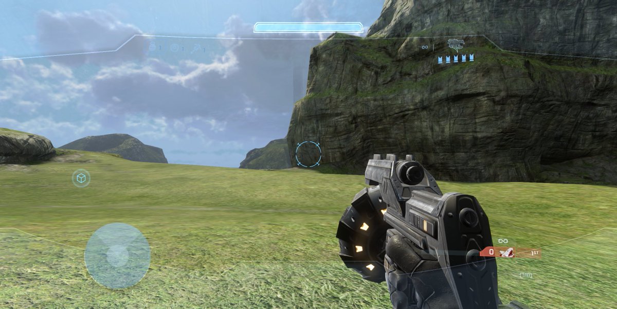 ctrlaltdestroy_'s tweet image. Halo 3 HUD and weapons in Halo 4?😮