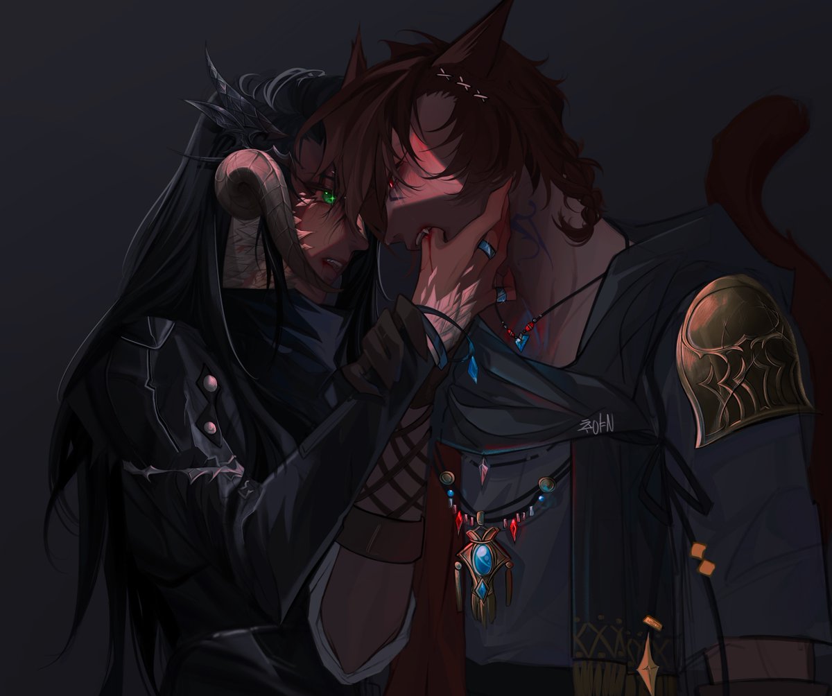 #VGenComm another wonderful c//m and a wonderful client to work with! Thank you <a href="/thelunarbell/">🌙Ru</a> for this wonderful opportunity! #oc #Commission #commissionart #VGen #commissionsopen