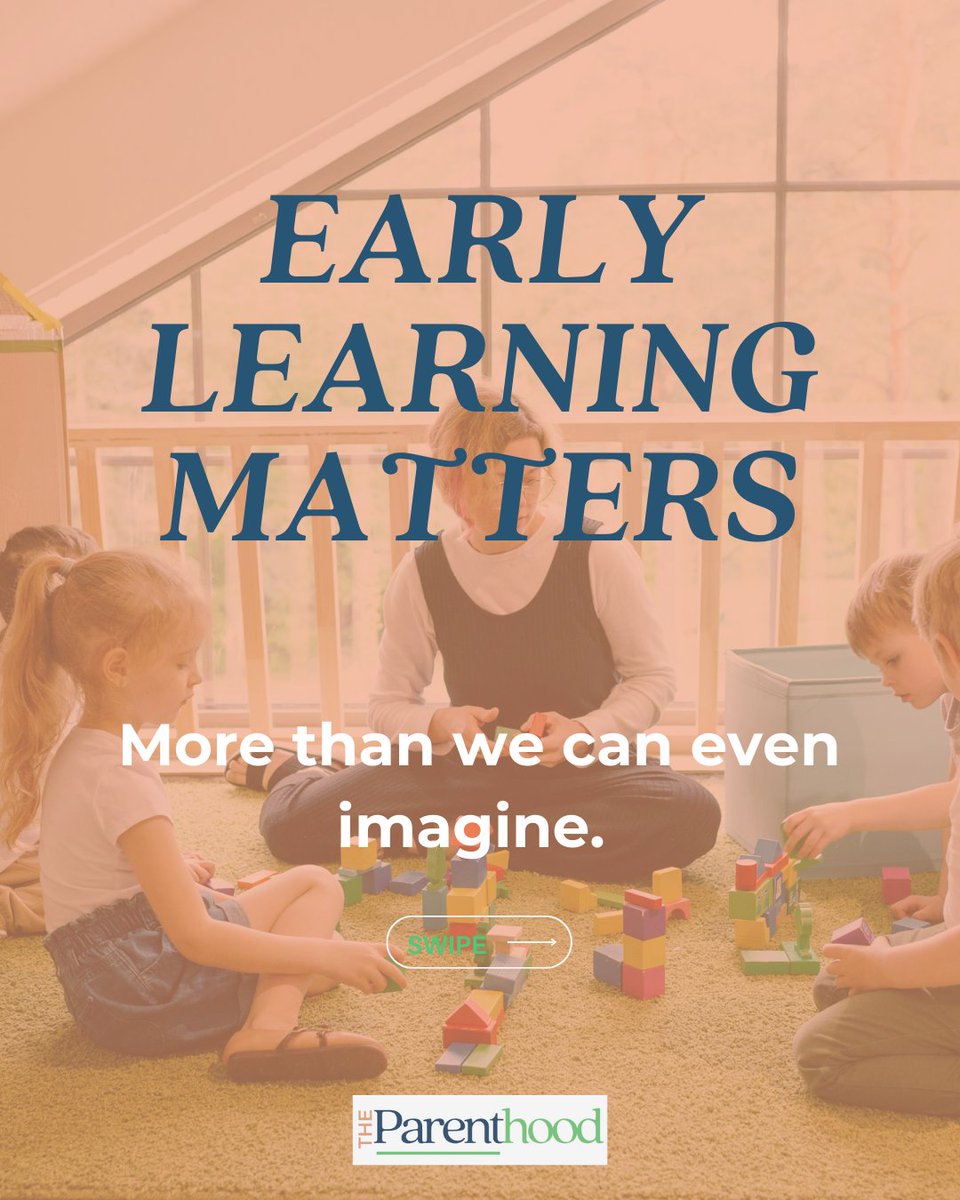 the_parenthood's tweet image. This #EarlyLearningMattersWeek, we’re shining a light on the power of early learning. Because it doesn’t just prepare children for school — it prepares them for life. 💛
#EarlyLearningMatters #ECEC #InvestInECEC #TheParenthoodAU #OzEarlyEd