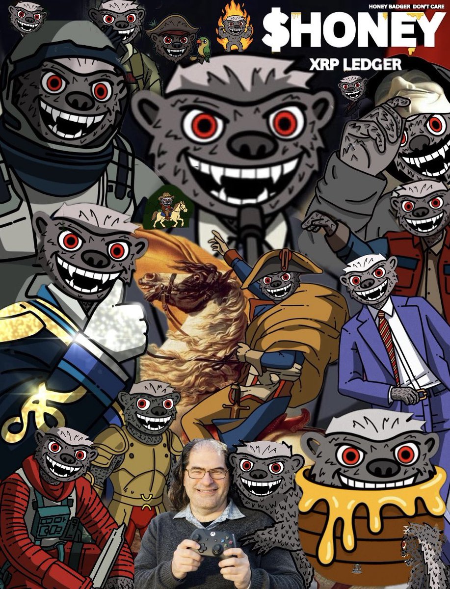 t_h_e_l_a_i_r's tweet image. What if your lore was top notch but you also potentially incorporated memetics, utility, cross chain collaboration, and a reserved supply for big plans … oh wait ..

$HONEY 🍯🦡
@HoneyBadger_XRP 
#HBDGAF