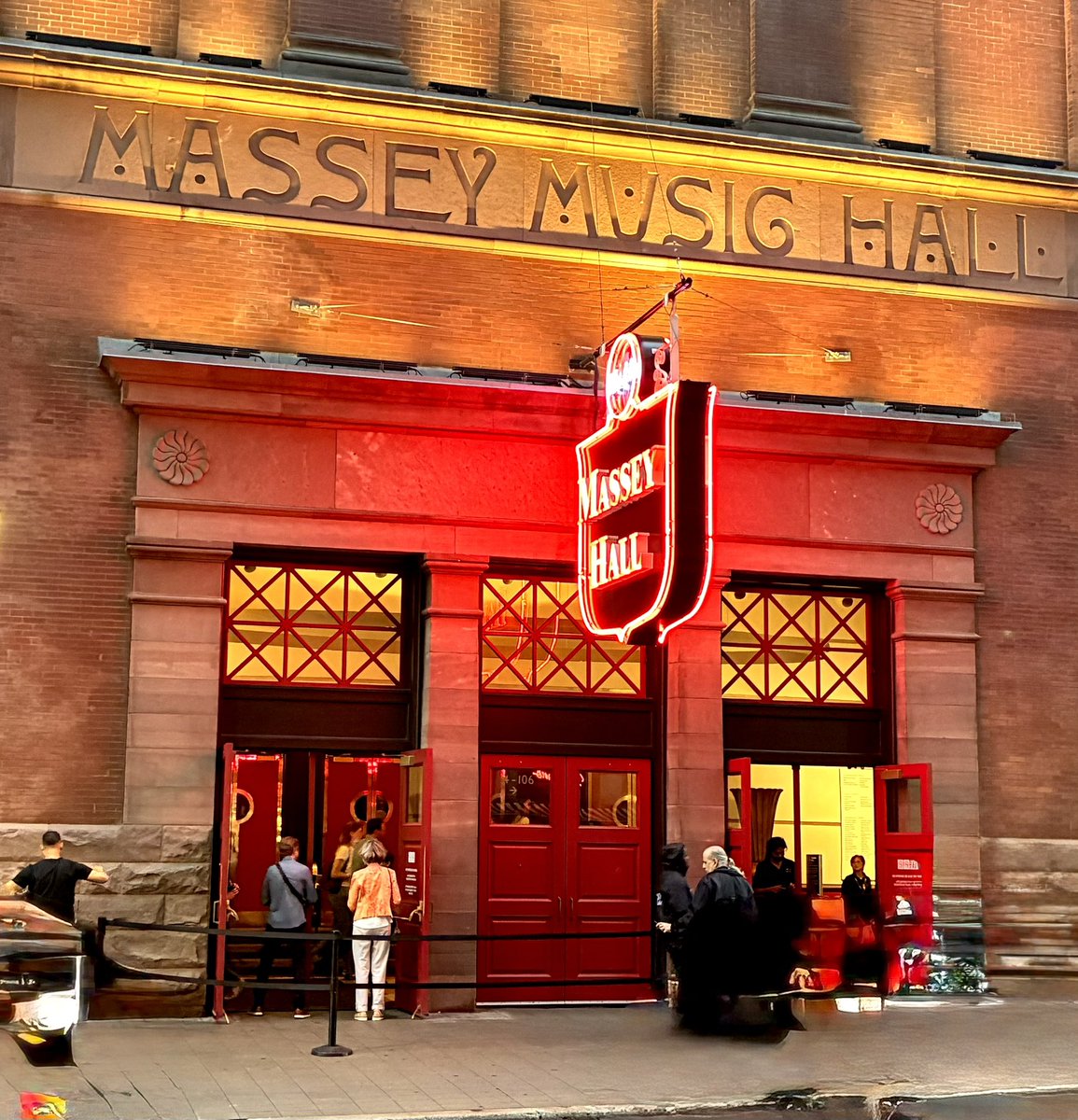 Still one of my most favorite places to see a concert. #masseyhall