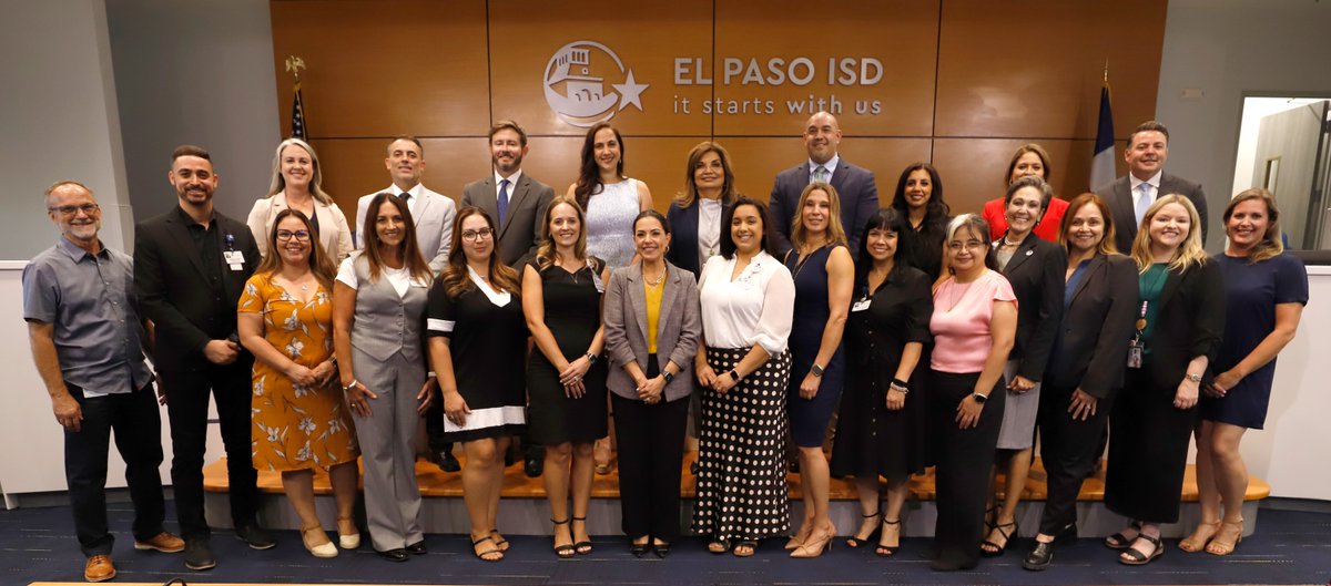 El Paso ISD (@elpaso_isd) on Twitter photo El Paso ISD Board of Trustees and Interim <a href="/episdsuper/">El Paso ISD Superintendent</a> Martha Aguirre were thrilled to recognize students, staff, and community members for their dedication to El Paso ISD during the board meeting on August 19, 2025, at the El Paso ISD Administration Building. #ItStartsWithUs El Paso ISD Board of Trustees and Interim <a href="/episdsuper/">El Paso ISD Superintendent</a> Martha Aguirre were thrilled to recognize students, staff, and community members for their dedication to El Paso ISD during the board meeting on August 19, 2025, at the El Paso ISD Administration Building. #ItStartsWithUs