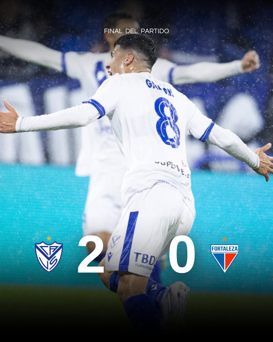 ✅ CLASIFICADOS.

🔵 El fortín derrotó 2️⃣ - 0️⃣ a Fortaleza en la vuelta de los octavos de final de la Copa Libertadores 🏆

⚽️ M. Carrizo (7') y T. Galván (28').