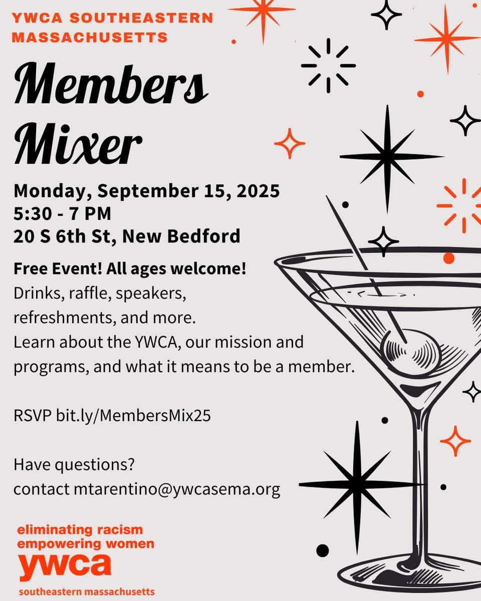 Our annual membership mixer is coming up! Whether you're a current member, a former member, or thinking about joining, we'd love to see you there. RSVP at bit.ly/MembersMix25