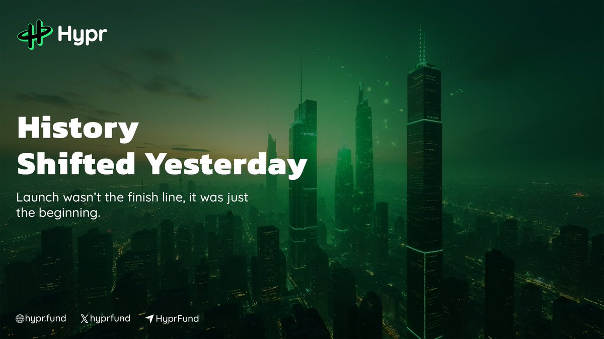 𝐘𝐞𝐬𝐭𝐞𝐫𝐝𝐚𝐲 𝐰𝐚𝐬𝐧’𝐭 𝐣𝐮𝐬𝐭 𝐥𝐚𝐮𝐧𝐜𝐡 𝐝𝐚𝐲. 𝐈𝐭 𝐰𝐚𝐬 𝐭𝐡𝐞 𝐝𝐚𝐲 𝐡𝐢𝐬𝐭𝐨𝐫𝐲 𝐬𝐡𝐢𝐟𝐭𝐞𝐝.

The response was overwhelming. From the earliest believers who’ve been with us since day one, to the new faces who joined us at launch, we see you, and we thank