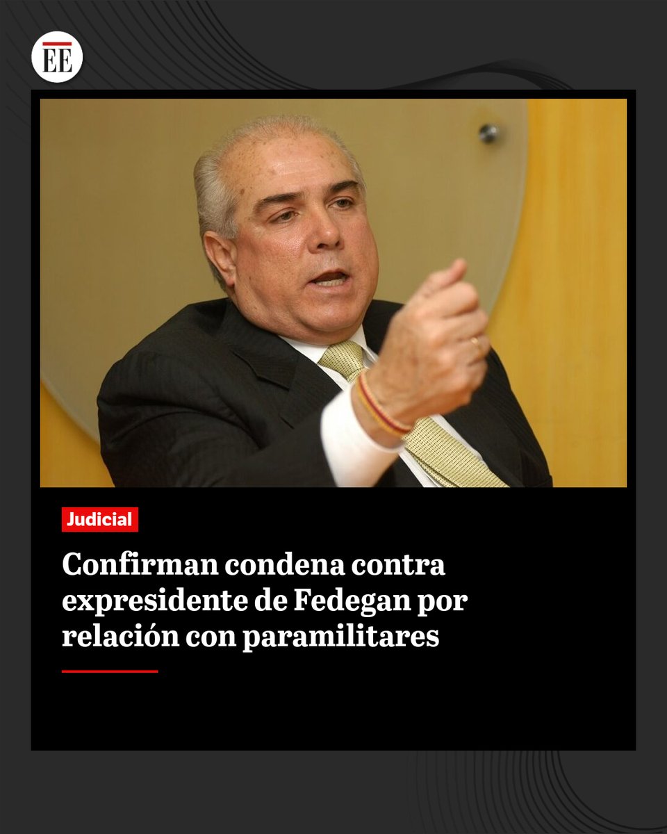 #EE | La Corte Suprema de Justicia confirmó que el exembajador impulsó y financió la expansión de grupos paramilitares como las Auc.
ok.me/kMhM1👈🔗