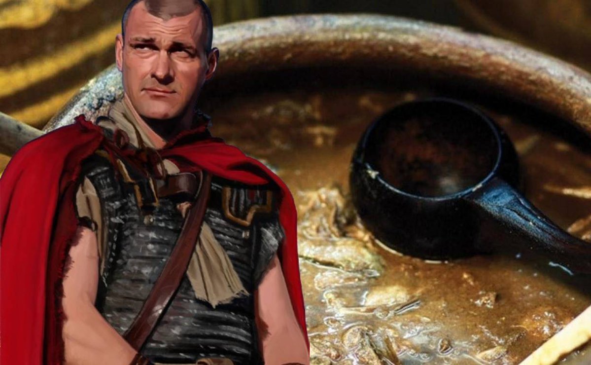 Michael McGill π (@mcgillmd921) on Twitter photo Titus Lucretius Tricipitinus' Dockside Garum.
The official Garum of Titus Pullo and the 13th Legion. Titus Lucretius Tricipitinus' Dockside Garum.
The official Garum of Titus Pullo and the 13th Legion.