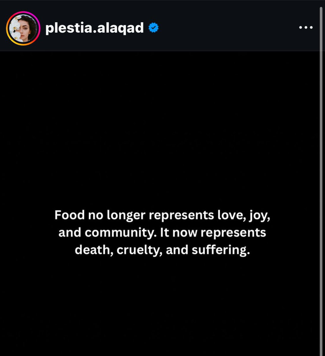 Israel is weaponizing food to kill PALESTINIANS.