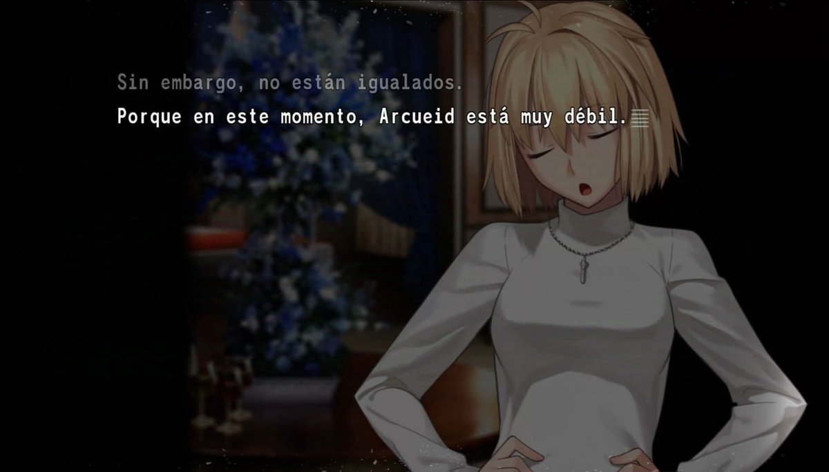 Seguimos avanzando en Tsukihime~

La ruta de Arcueid ya está traducida y su edición se encuentra en un 80%

#Tsukihime #月姫 #TypeMoon