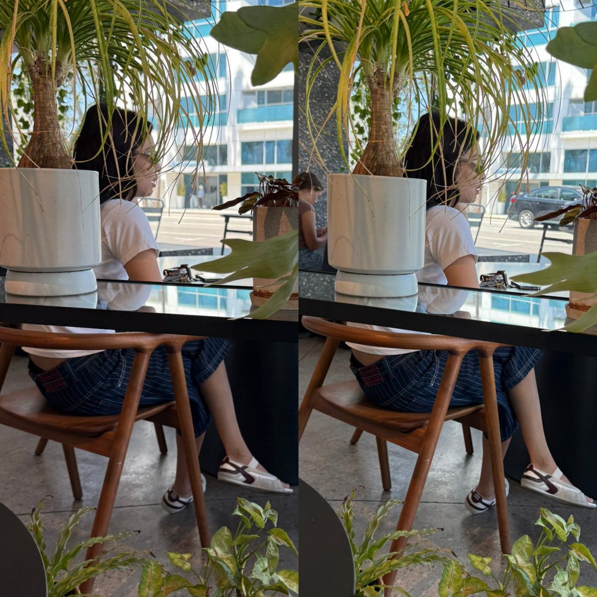 jennie was spotted at a coffee shop in LA