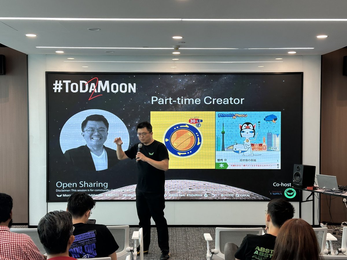 Eric Chan 😻 ERC-520 Maneki-Meow (@canmasu) on Twitter photo It all starts with <a href="/ManekiMeowOrg/">Maneki-Meow</a> . 🚀 Maneki Lab is expanding, the team’s cooking something big — and with our new roadmap, we’re joining the AI, Decentralized Tech & Art hub. It all starts with <a href="/ManekiMeowOrg/">Maneki-Meow</a> . 🚀 Maneki Lab is expanding, the team’s cooking something big — and with our new roadmap, we’re joining the AI, Decentralized Tech & Art hub.