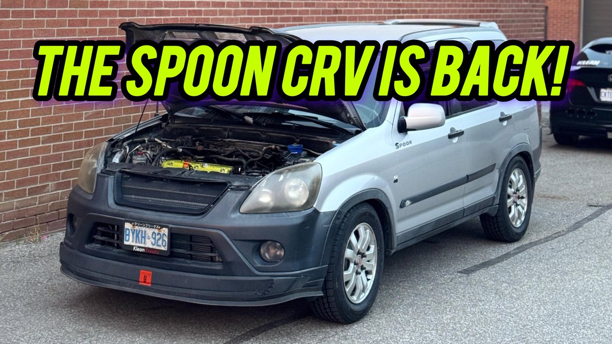 Hey new video is up on the channel the SpoonCRV returns link down below

#youtuber #youtubers #honda #crv #hondacrv #return #newvideo #trending 

youtu.be/8KsSZEtuXUE?si…