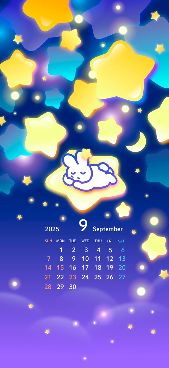 メリーズうさちゃんのスマホサイズカレンダー♪
今月もダウンロードして使ってね♪
#メリーズ #メリーズうさちゃん ＃壁紙 ＃待ち受け #カレンダー ＃9月