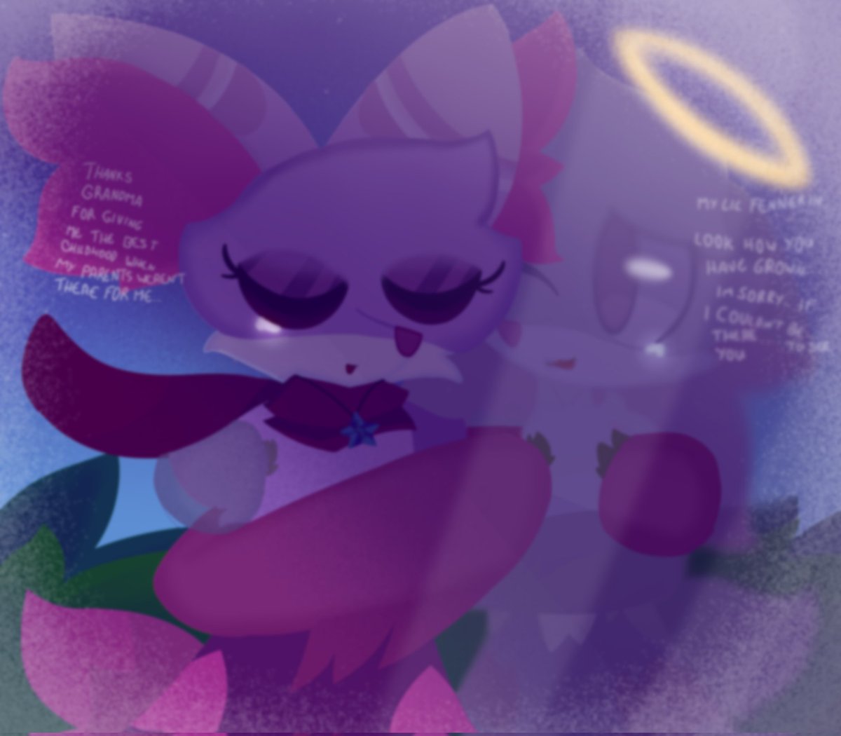 ⭐✨🔥She reunited with her for the last time...✨🔥 ⭐
#Delphox