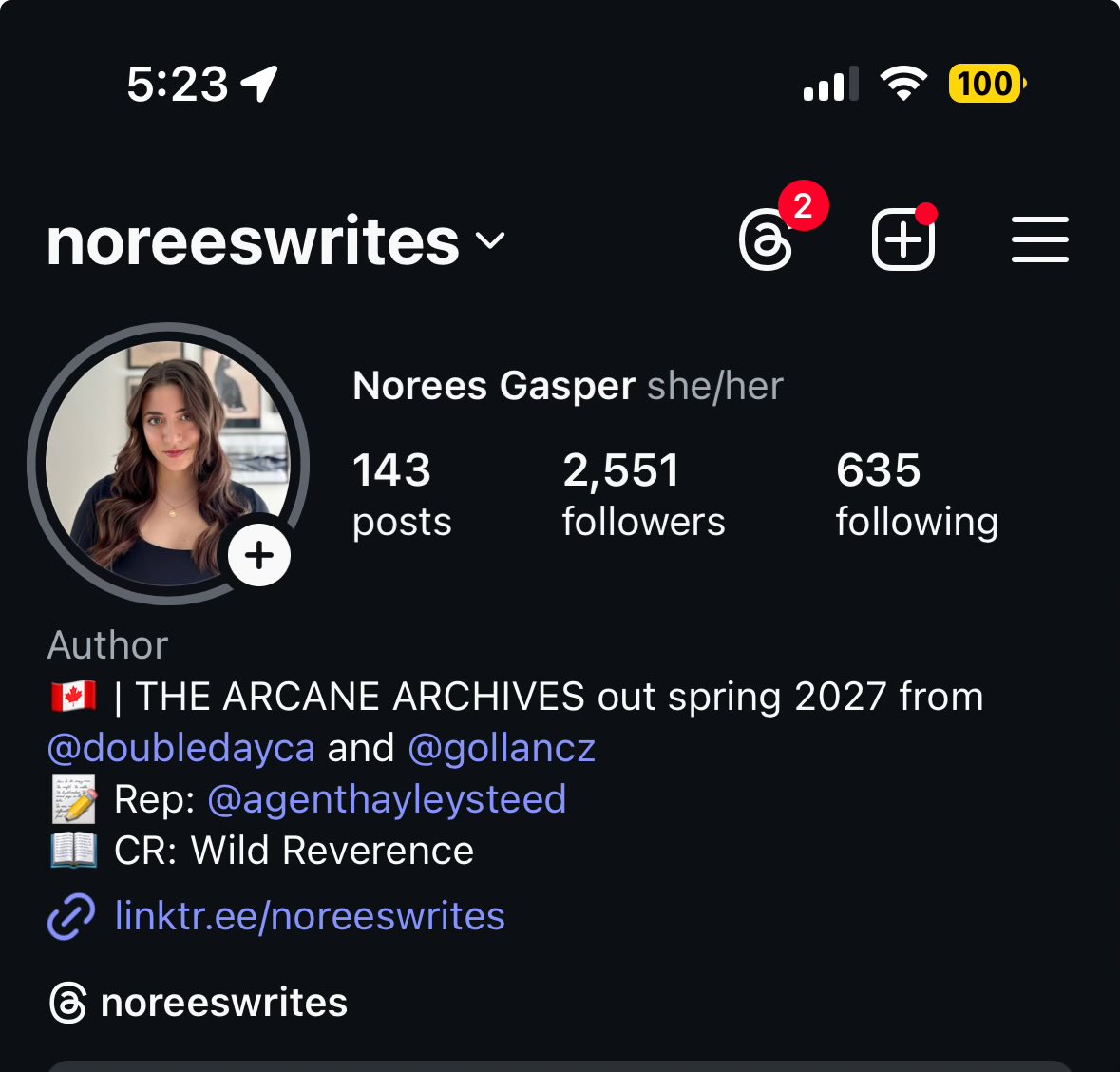 Norees Writes tweet media