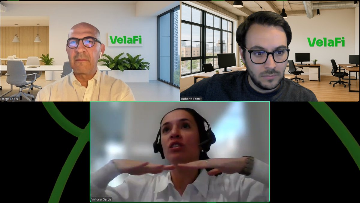 We’re live! 🚨

Join us at our webinar “Stablecoins: The Bridge Between DeFi and Traditional Banking” with Victoria García and Jorge López

Connect now 👉 us02web.zoom.us/webinar/regist…
