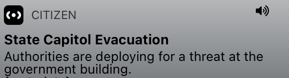 Citizen App Austin tweet media