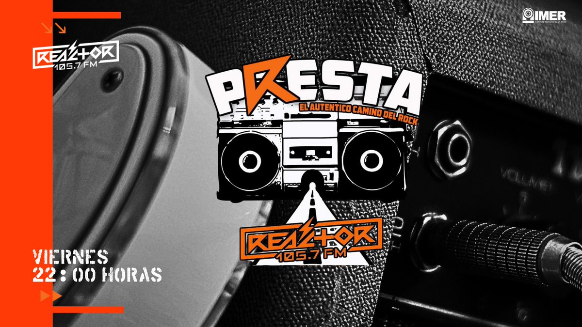 Reactor 105.7 FM (@reactor105) on Twitter photo #GeneraciónR 🎧 Para cerrar la semana escuchen #Presta junto con <a href="/RockJinete/">Jinete Rock</a> , <a href="/PacoMemoRock/">Paco Memo Rock</a> y <a href="/elomar_ze/">Omar Salazar</a> que van al aire todos los viernes hasta las 00 horas #GeneraciónR 🎧 Para cerrar la semana escuchen #Presta junto con <a href="/RockJinete/">Jinete Rock</a> , <a href="/PacoMemoRock/">Paco Memo Rock</a> y <a href="/elomar_ze/">Omar Salazar</a> que van al aire todos los viernes hasta las 00 horas