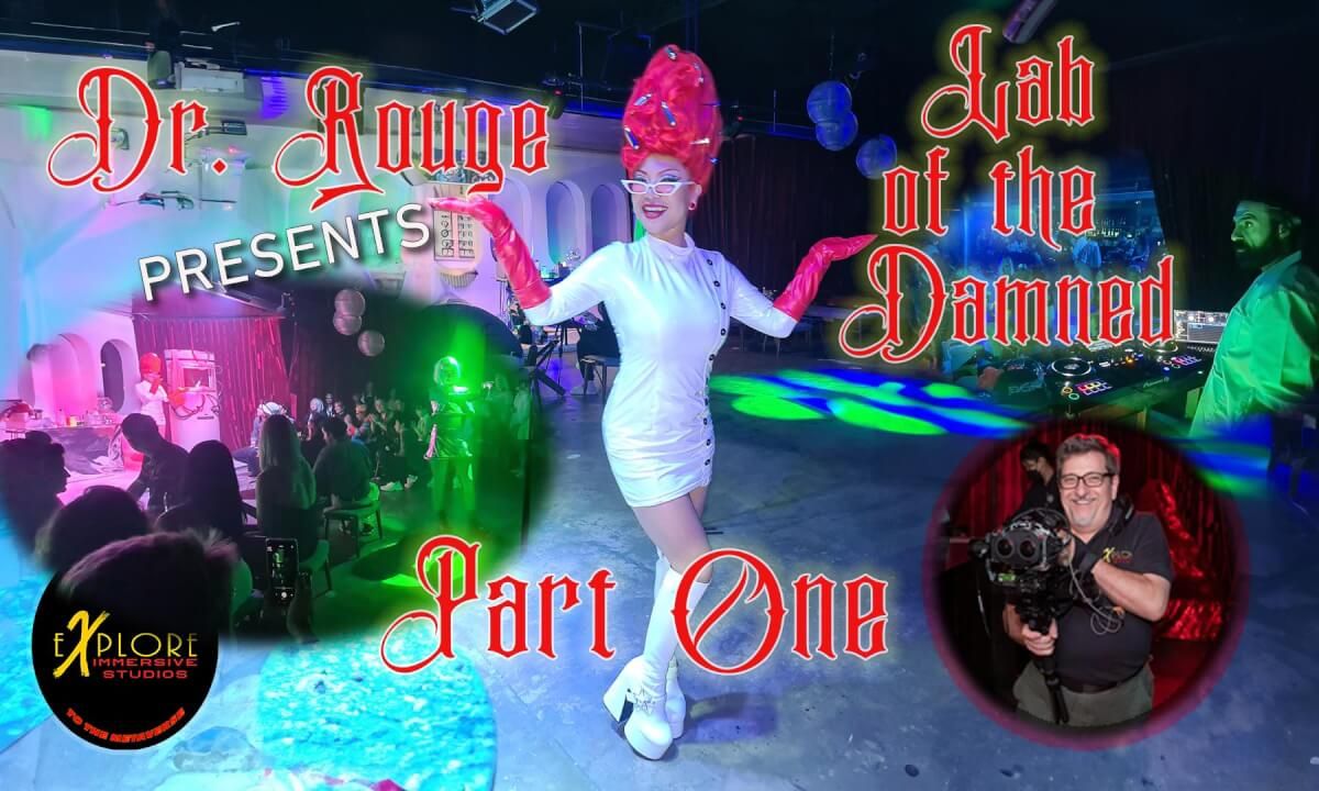 Anytime is a good time to party and Dr Rouge has just the right prescription. Dr. Rouge invites you to THE party where you'll see things that you'll never forget! Welcome to the Lab of the Damned! Party time!!! deovr.com/x0fgl6