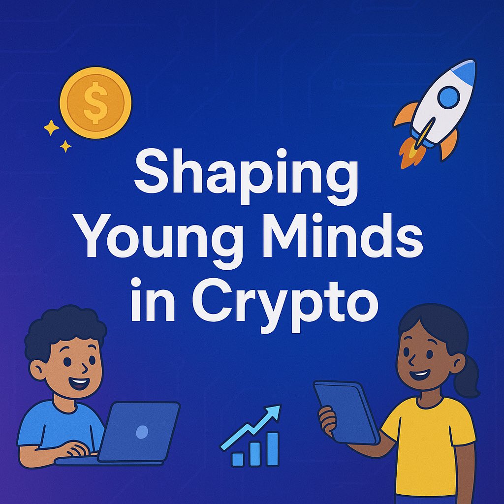 🚀✨ Web3_Areef is LIVE! ✨🚀

Shaping Young Minds in Crypto • Training the Next Generation of Blockchain Wizards. 🧑🏾‍💻🔮

kids shouldn’t just use technology they should learn to own it, create with it, and thrive in it. 🌍💡

#CryptoEducation #Blockchain #Web3 #NextGen