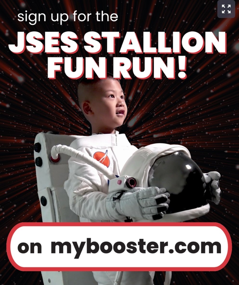 JSES_Stallions's tweet image. It's time to #SignUp for #Boosterthon @JSES_Stallions! ✨️ The first class to have 100% registered will win a #PizzaParty! 🍕