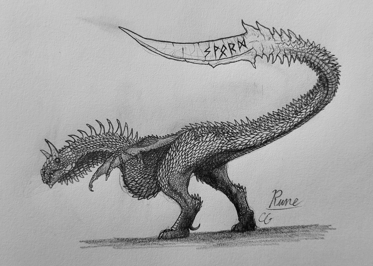 Carter Gatewood (@acrosaurotaurus) on Twitter photo #Smaugust2025 Day 19: Rune
#SmaugustCircle #Smaugust2025 Day 19: Rune
#SmaugustCircle
