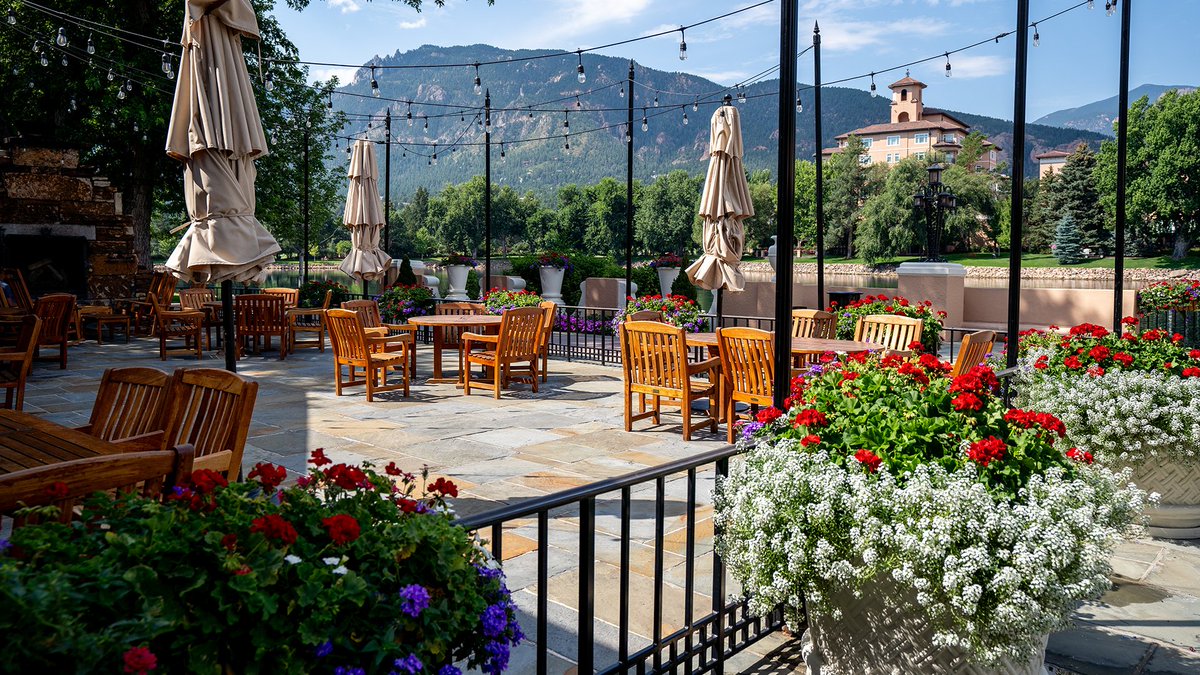 The perfect spot to take it all in. #TheBroadmoor #WorldPhotographyDay