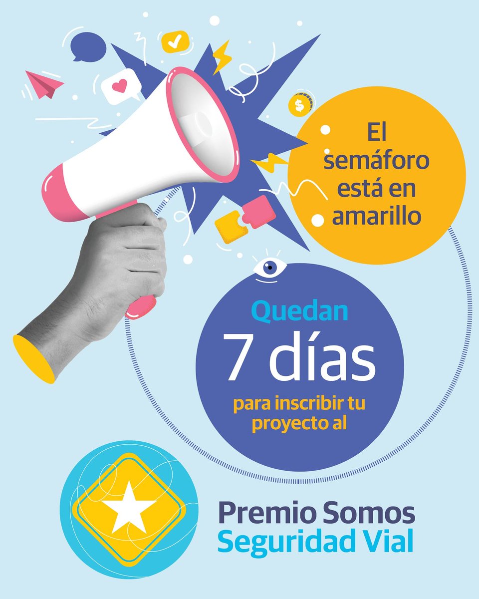 Postula tu proyecto y suma esfuerzos por la Seguridad Vial en premiosomosseguridadvial.org