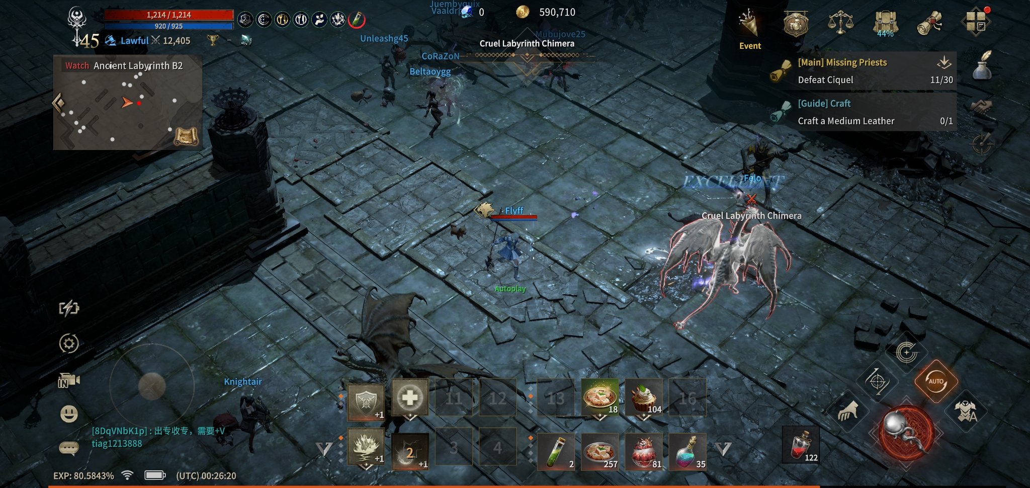 Currently Level 45. Enjoying this game even in AFKnmode. Hopefully getting more stronger 💪 @WemixNetwork @KGeN_Community #KGeNPlaysROMGoldenAge https://t.co/JOkugzMMYE
