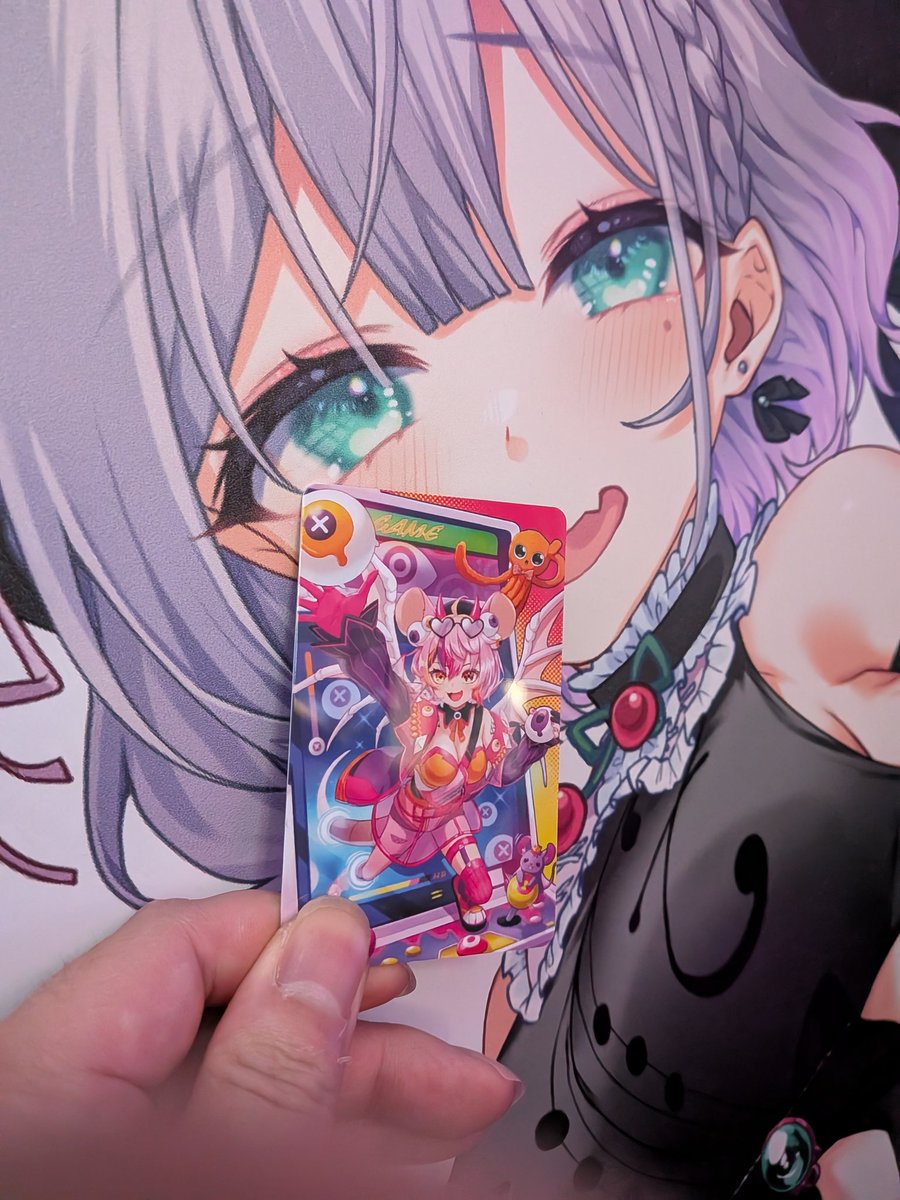 You too can get <a href="/ArisaNoonish/">Arisa Noonish 👁️🎟️【GLITCHSTARS】</a> IC card and kiss it 😘💳